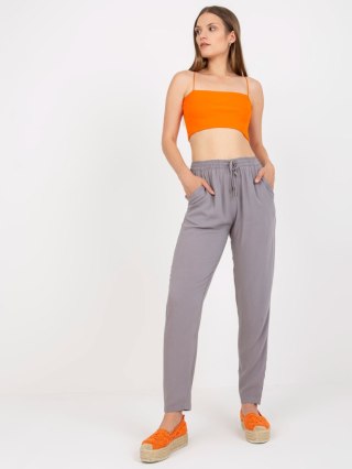 Spodnie D73761M61869L szary S