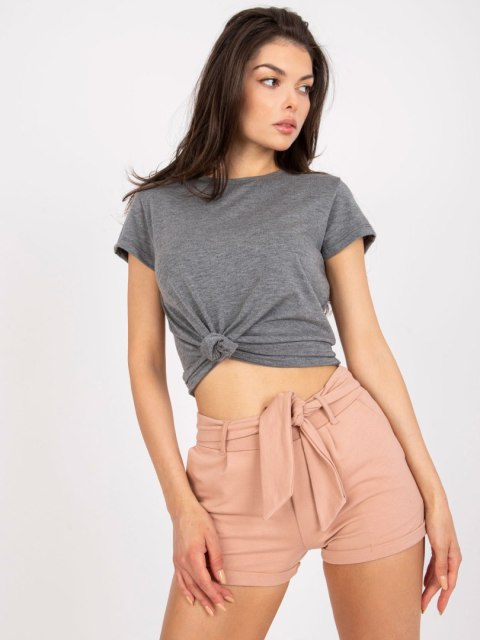T-shirt RV-TS-4623.56 ciemny szary S T-shirt RV-TS-4623.56 ciemny szary S