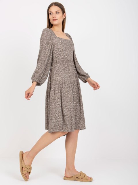 Sukienka CHA-SK-5803.29 ciemny bezowy L/XL