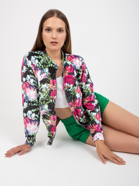 Bluza RV-BL-0290.00P czarno-czerwony S/M
