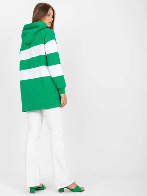 Bluza RV-BL-8074.98 biało-zielony S/M