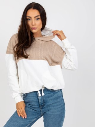 Bluza RV-BL-8171.30 biało-beżowy L/XL