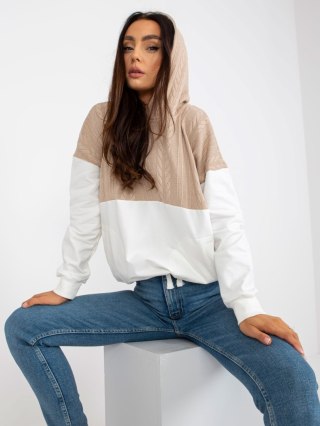 Bluza RV-BL-8171.30 biało-beżowy L/XL