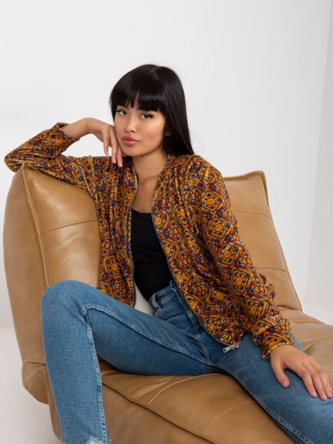 Bluza RV-BL-8185.86 ciemny żółty S/M Bluza RV-BL-8185.86 ciemny żółty S/M
