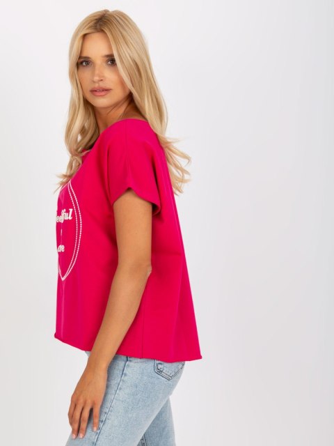 Bluzka FA-BZ-7961.86 fuksjowy Bluzka FA-BZ-7961.86 fuksjowy