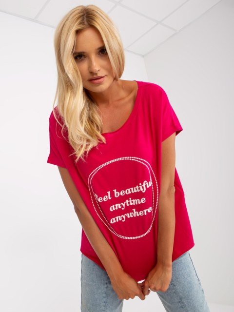 Bluzka FA-BZ-7961.86 fuksjowy Bluzka FA-BZ-7961.86 fuksjowy