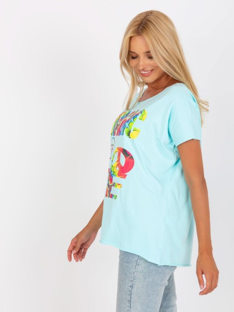 Bluzka FA-BZ-7964.93 jasny niebieski Bluzka FA-BZ-7964.93 jasny niebieski