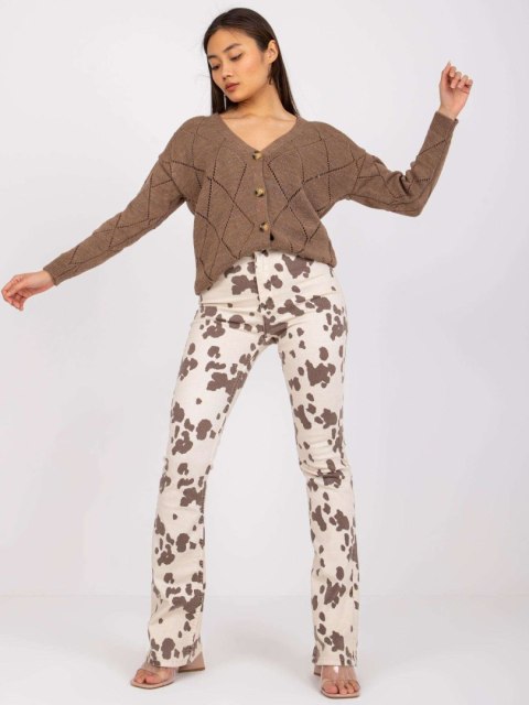 Sweter LC-SW-A10.26X brązowy
