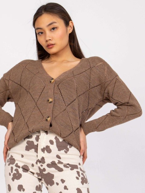 Sweter LC-SW-A10.26X brązowy