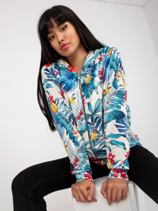 Bluza RV-BL-8120.69P biało-niebieski S/M