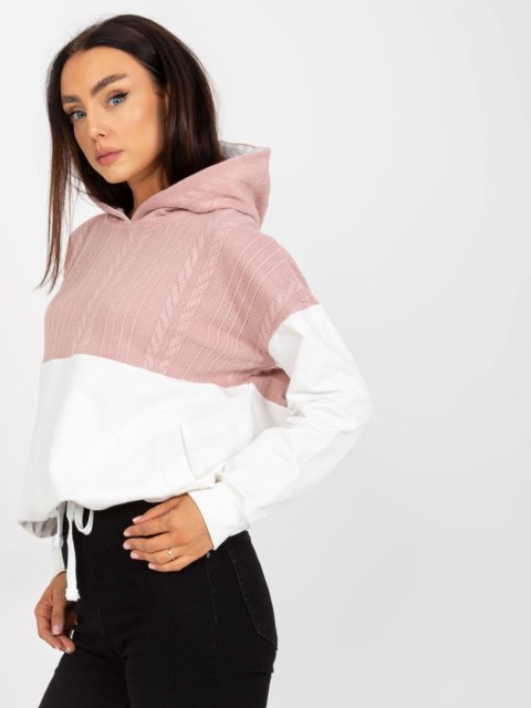 Bluza RV-BL-8171.30 biało-różowy L/XL
