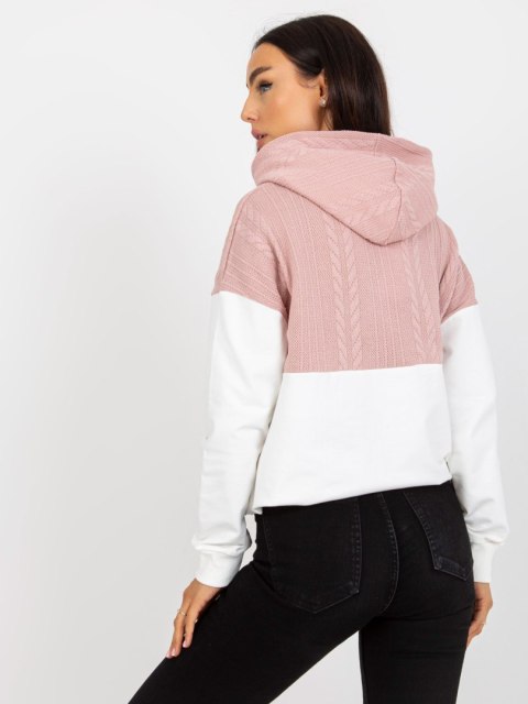 Bluza RV-BL-8171.30 biało-różowy L/XL