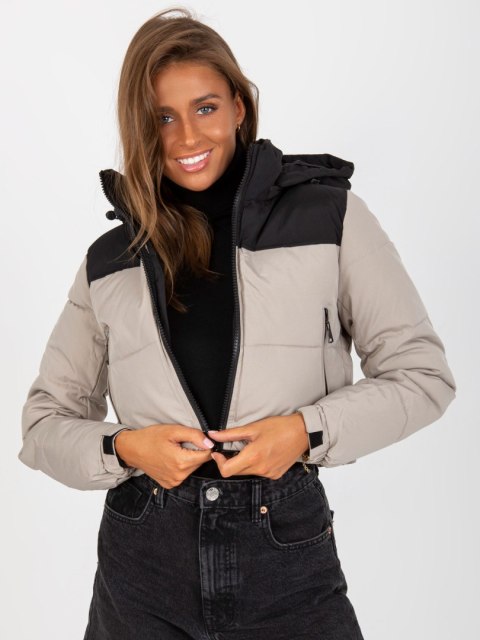 Kurtka NM-KR-D2-3825.77P czarno-beżowy 2XL Kurtka NM-KR-D2-3825.77P czarno-beżowy 2XL