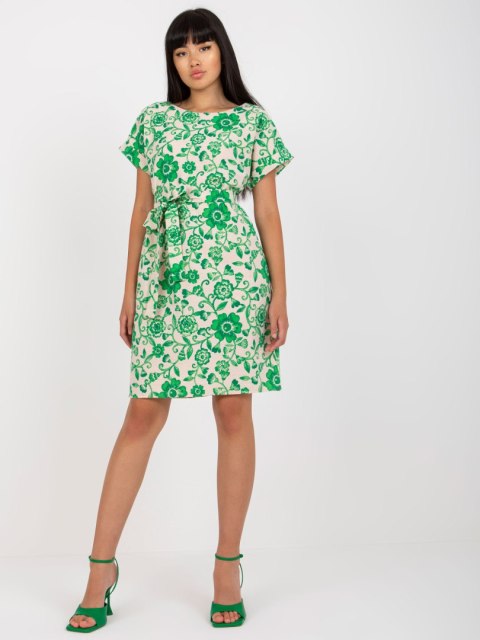 Sukienka LK-SK-508932.89P zielony S/M