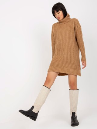 Sweter ASM-SW-5041.96P camelowy