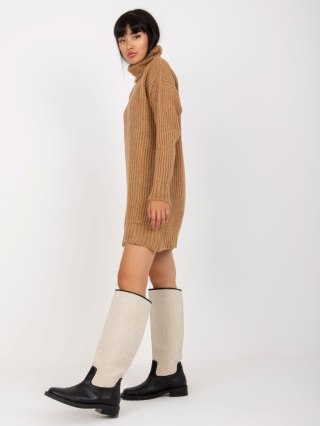 Sweter ASM-SW-5041.96P camelowy