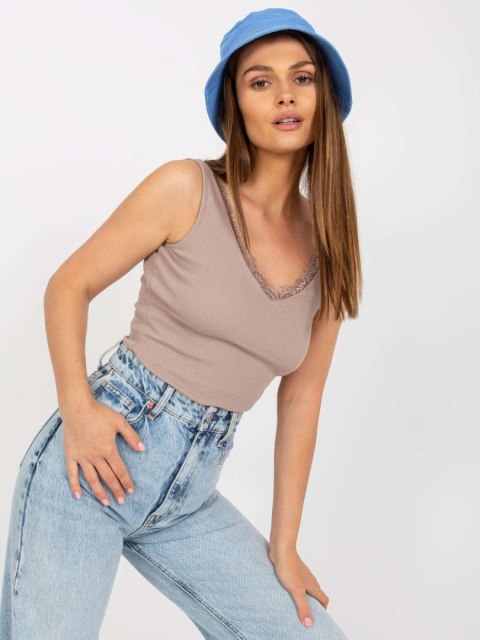 Top RV-TP-7983.67P ciemny bezowy M Top RV-TP-7983.67P ciemny bezowy M