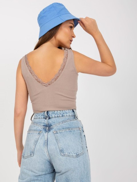 Top RV-TP-7983.67P ciemny bezowy S Top RV-TP-7983.67P ciemny bezowy S
