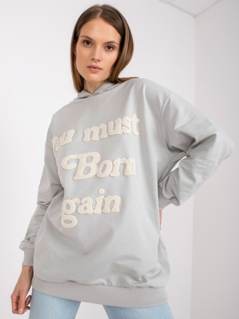 Bluza FA-BL-7716.39 jasny szary Bluza FA-BL-7716.39 jasny szary