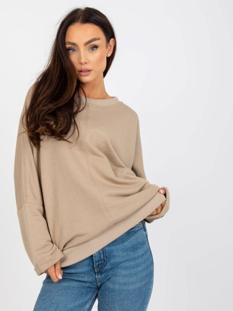 Bluza RV-BL-8080.56 ciemny bezowy S/M