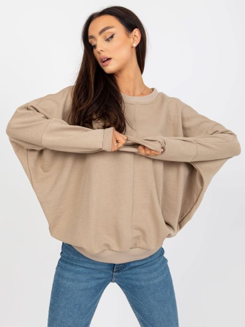 Bluza RV-BL-8080.56 ciemny bezowy S/M