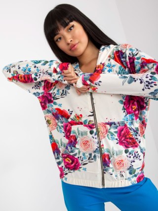 Bluza RV-BL-8143.83P biało-czerwony L/XL