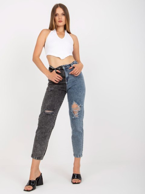 Spodnie jeans RO-SP-PNT-01-1.70 czarno-niebieski 34 Spodnie jeans RO-SP-PNT-01-1.70 czarno-niebieski 34