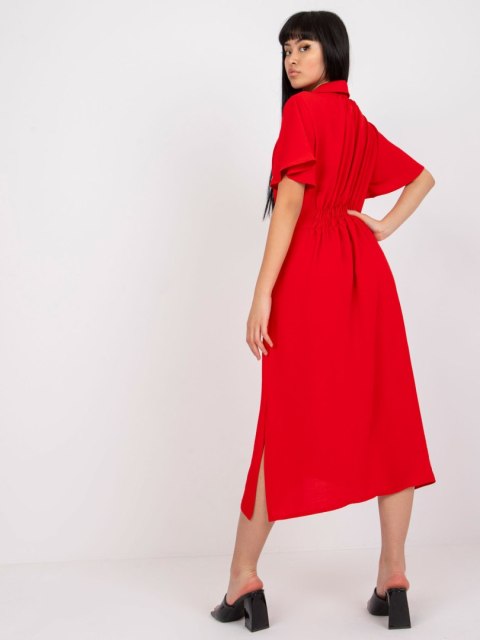 Sukienka CHA-SK-2904.89 czerwony S/M Sukienka CHA-SK-2904.89 czerwony S/M