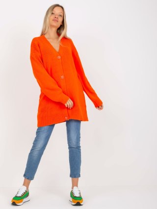 Sweter LC-SW-0267.06X pomarańczowy
