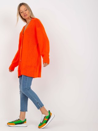 Sweter LC-SW-0267.06X pomarańczowy