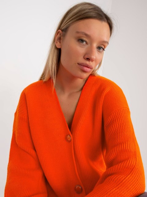 Sweter LC-SW-0267.06X pomarańczowy Sweter LC-SW-0267.06X pomarańczowy