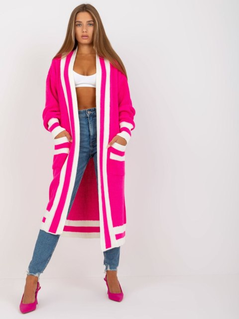 Sweter LC-SW-0291.06X fluo różowy Sweter LC-SW-0291.06X fluo różowy
