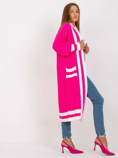 Sweter LC-SW-0291.06X fluo różowy Sweter LC-SW-0291.06X fluo różowy