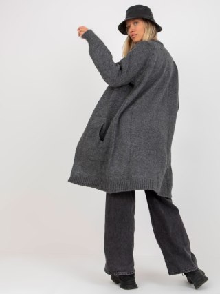 Sweter LC-SW-0344.27P ciemny szary