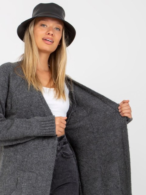 Sweter LC-SW-0344.27P ciemny szary