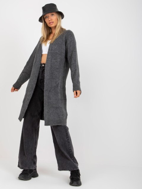 Sweter LC-SW-0344.27P ciemny szary
