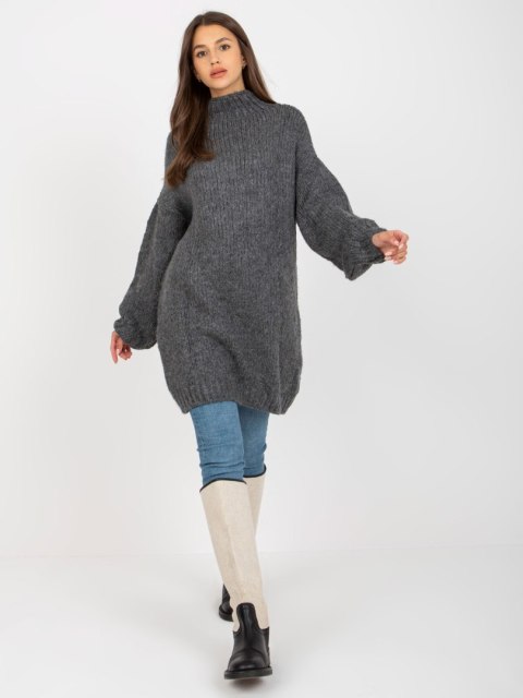 Sweter LC-SW-3018.97P ciemny szary