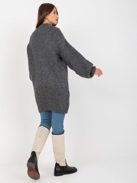 Sweter LC-SW-3018.97P ciemny szary