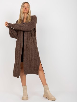Sweter LC-SW-8032.34P brązowy
