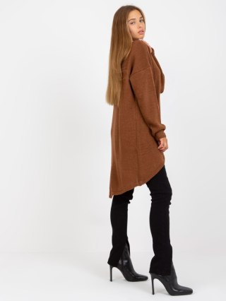 Sweter TW-SW-BI-1222.13X brązowy