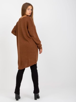 Sweter TW-SW-BI-1222.13X brązowy