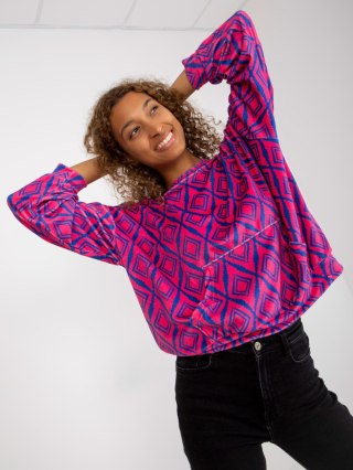 Bluza RV-BL-8188.50 różowy S/M