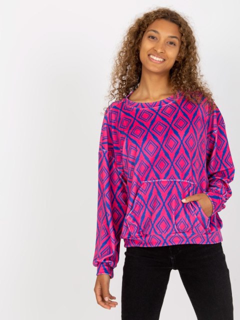 Bluza RV-BL-8188.50 różowy S/M