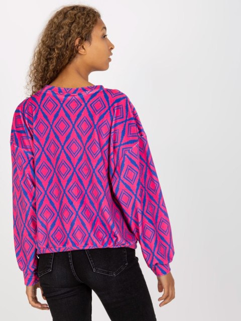Bluza RV-BL-8188.50 różowy S/M
