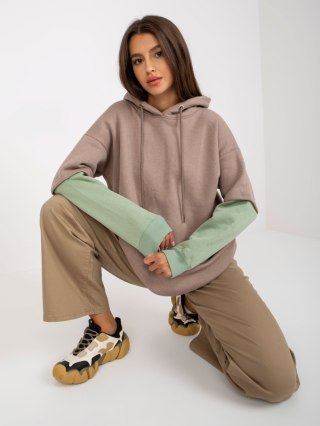 Bluza RV-BL-8232.27X ciemny bezowy S/M