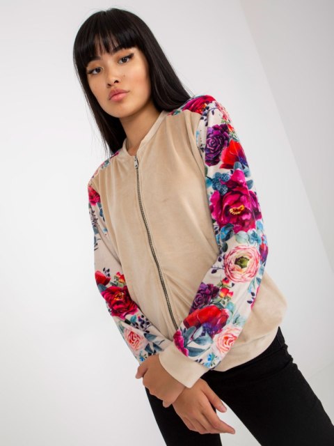 Bluza RV-BL-8235.38 beżowy S/M