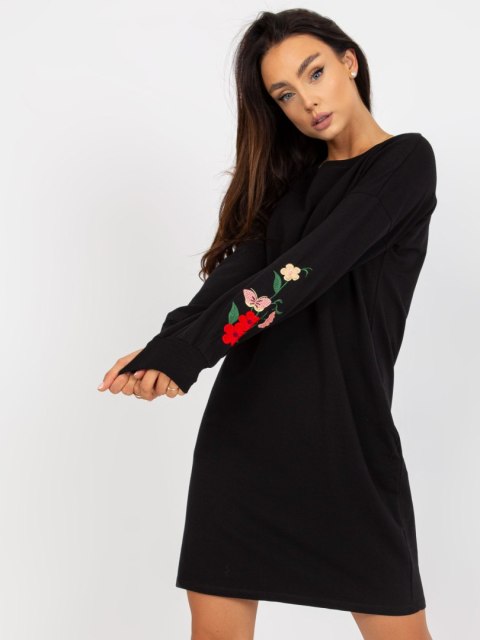 Sukienka RV-SK-8088.59 czarny L/XL Sukienka RV-SK-8088.59 czarny L/XL