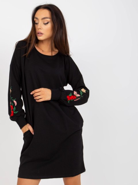 Sukienka RV-SK-8088.59 czarny L/XL Sukienka RV-SK-8088.59 czarny L/XL