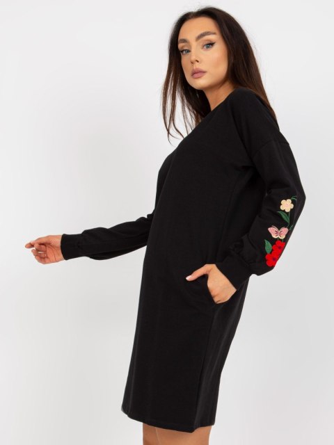 Sukienka RV-SK-8088.59 czarny S/M Sukienka RV-SK-8088.59 czarny S/M
