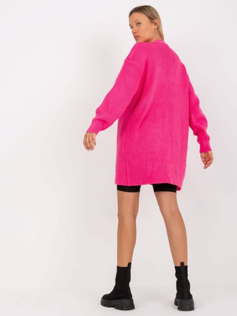 Sweter LC-SW-0267.06X fluo różowy Sweter LC-SW-0267.06X fluo różowy